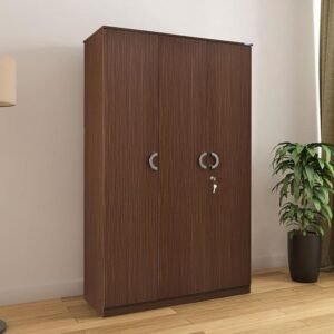 Nilkamal Massif 3 Door Wardrobe Without Mirror | Engineered Wood Almirah |
